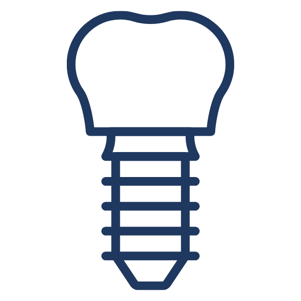 Konya implant tedavisi sürecini temsil eden dental implant ve protez aşamasını gösteren bilgilendirici görsel